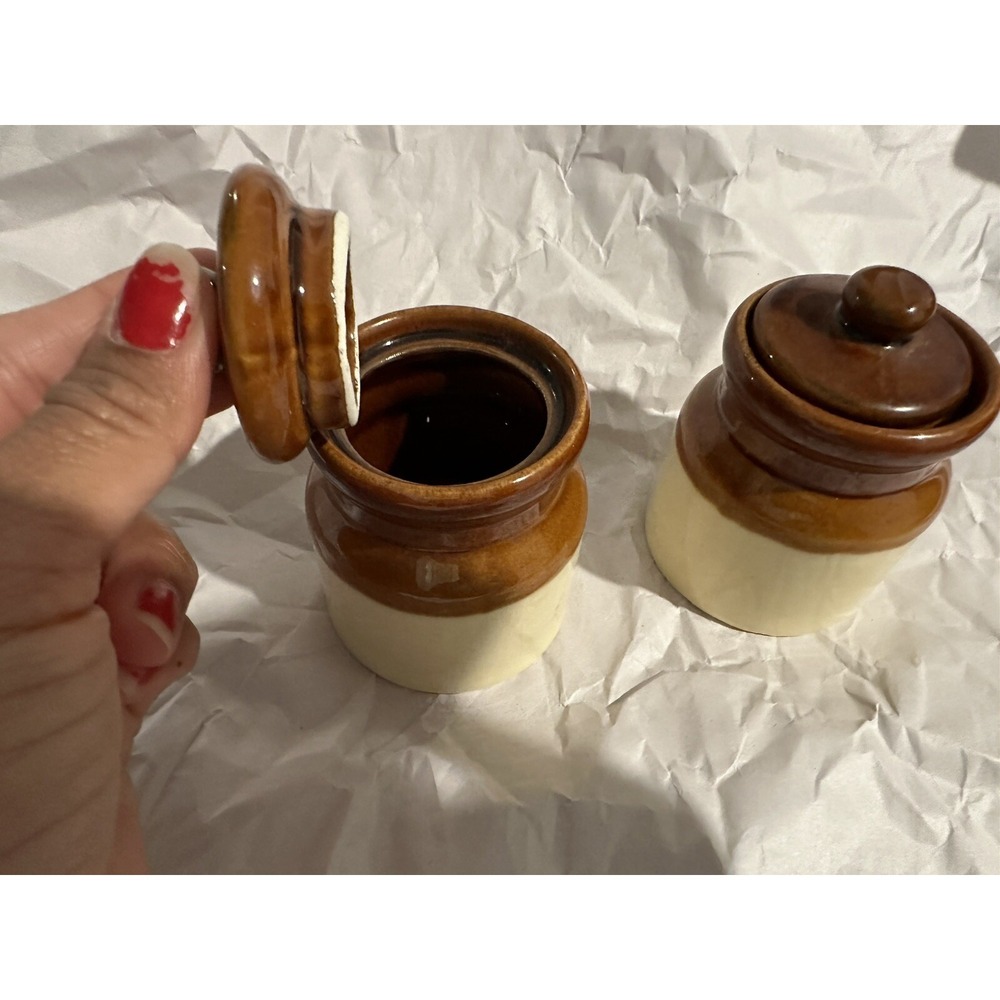 Ceramic Jars Pack Of Two Small - Picture 4 of 5